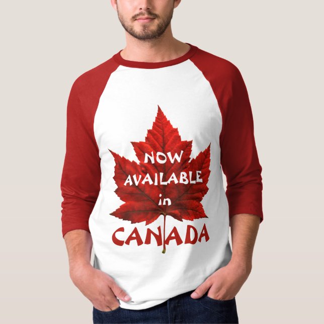 T-shirt Canada pour hommes Funny Canada Ringer (Devant)