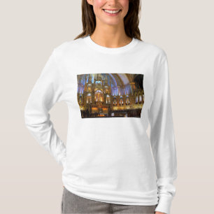 T-shirt Canada, Québec, Montréal. Intérieur de Notre