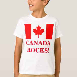 T-SHIRT CANADA ROCKS !