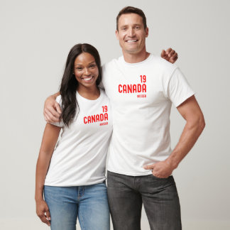 T-shirt Canada Soccer-Alphonso Davies-19-2022-Phonzie-Kid