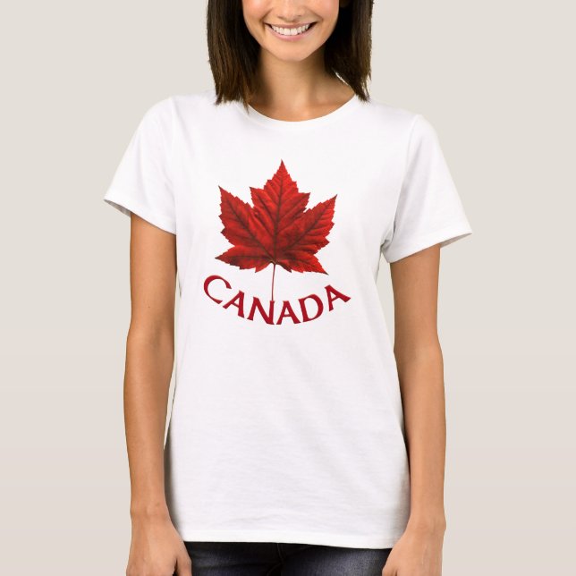 T-shirt Canada Souvenir Débardeur Canada Maple Leaf Tops (Devant)