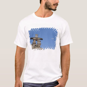 T-shirt Canada, Terre-Neuve, St. John's. Inukshuk (à