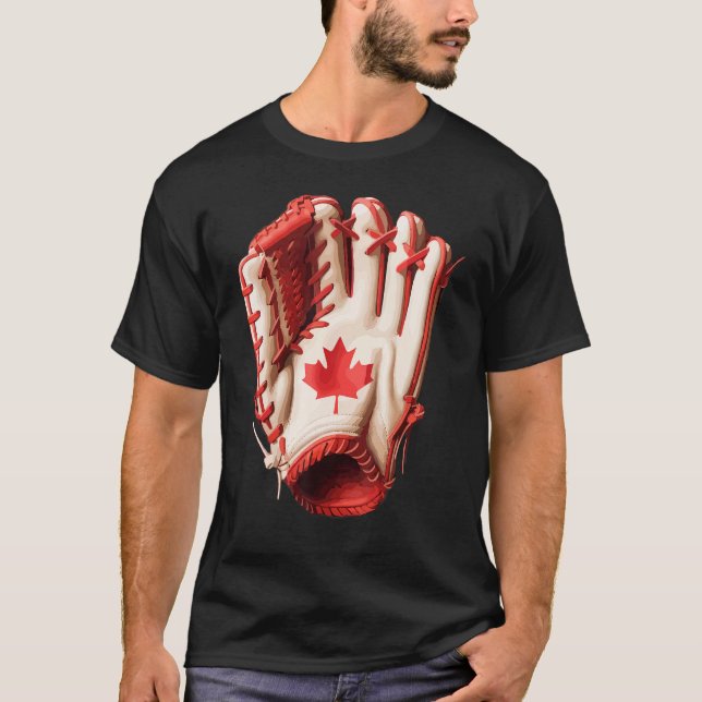 T-shirt Canada Women Men Baseball (Devant)