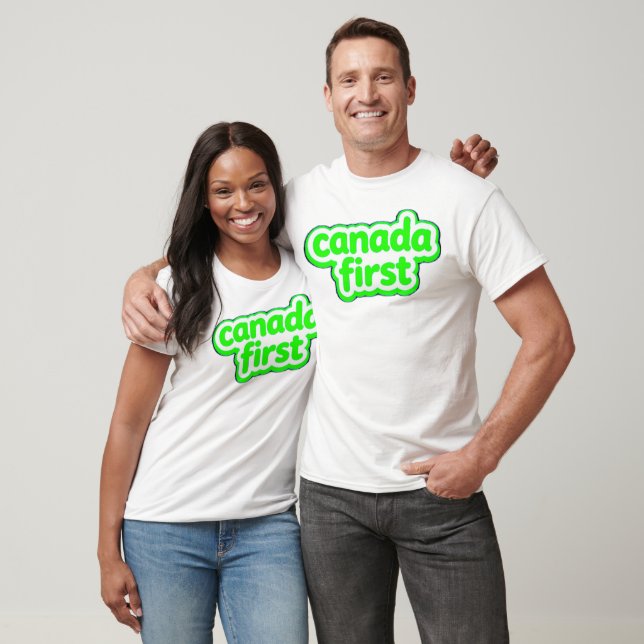 T-SHIRT CANADAFIRST (Unisexe)