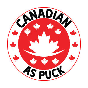 T-shirt Canadian As Puck