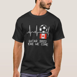 T-shirt Canadian Love Football Canada Drapeau Jersey Socce