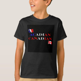 T-shirt canadien acadien pour enfants