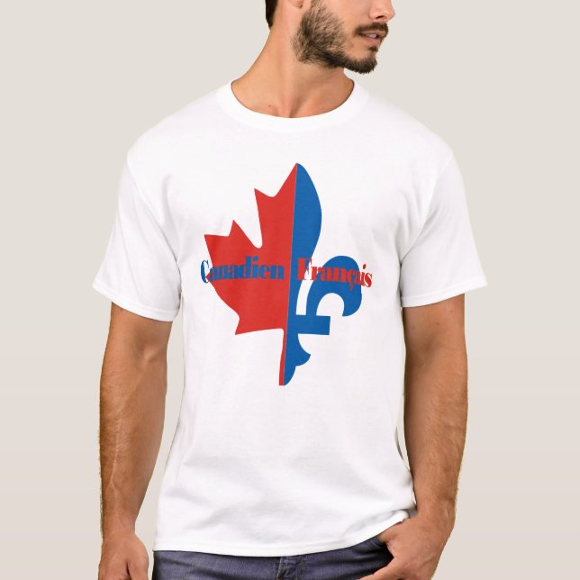 T-shirt Canadien Francais (Devant)