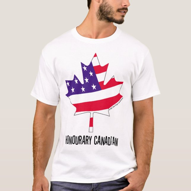 T-shirt Canadien honorifique (Devant)