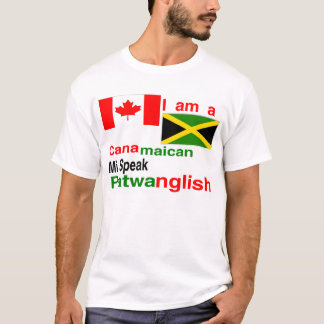 T-shirt canadien jamaïcain