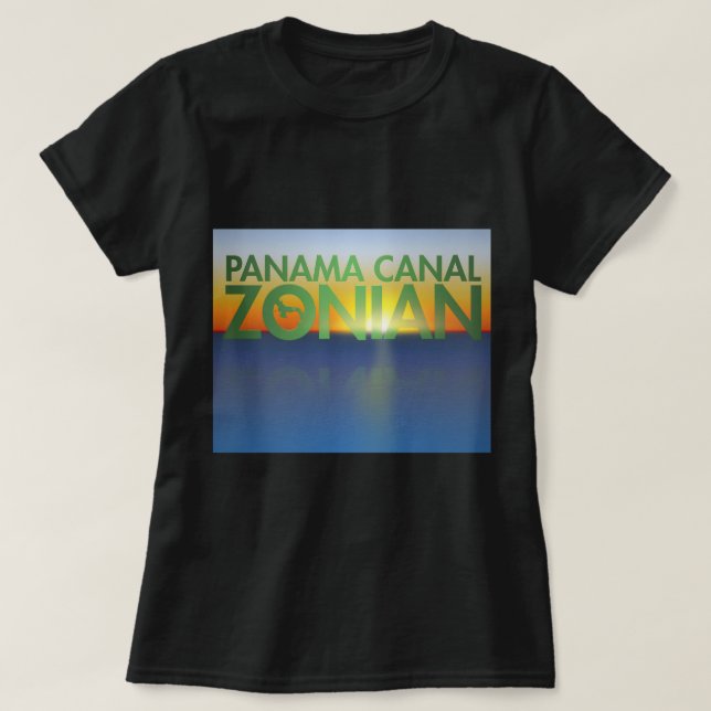 T-shirt Canal de Panama Zonian (Design devant)