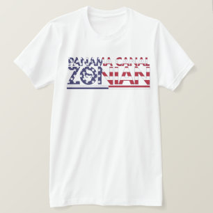 T-shirt Canal de Panama Zonian Patriotique