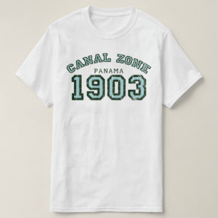 T-shirt Canal Zone 1903