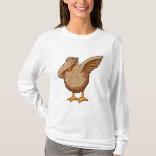 T-shirt Canard à Hip hop Dance Dab