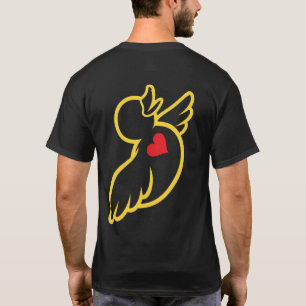 T-Shirt Canard Amour Yeshua Amour Personnes - Jaun