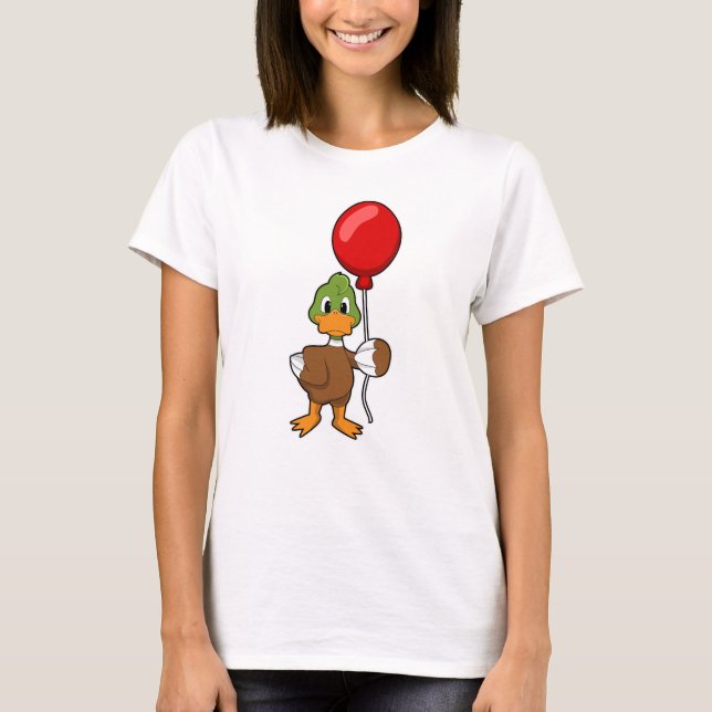 T-shirt Canard avec ballon (Devant)