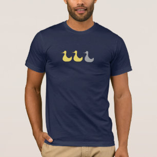T-shirt Canard, canard, canard gris