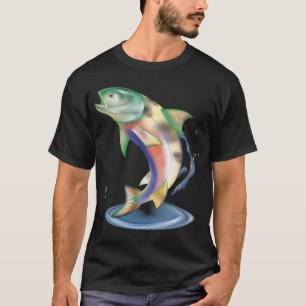 T-shirt canard chat poisson