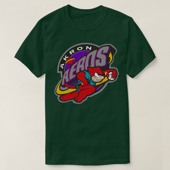 T-shirt canard d'akron aeros (Design devant)