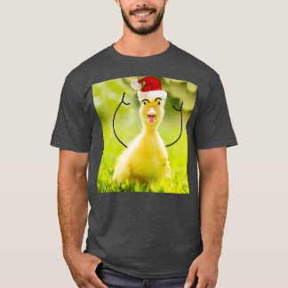 T-shirt Canard de Noël