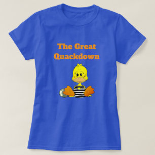 T-shirt Canard de prison drôle Le Grand Quackdown