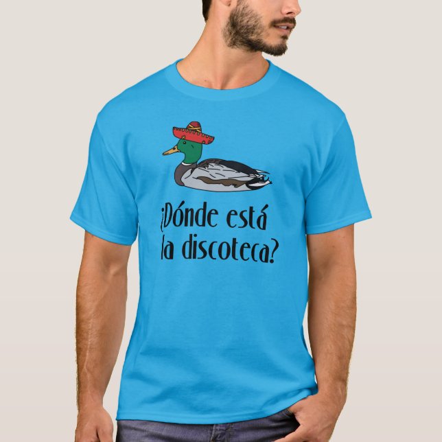 T-shirt Canard de sombrero (Devant)