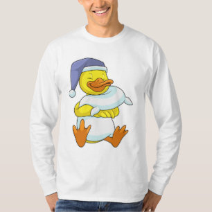 T-shirt Canard dormant avec casquette