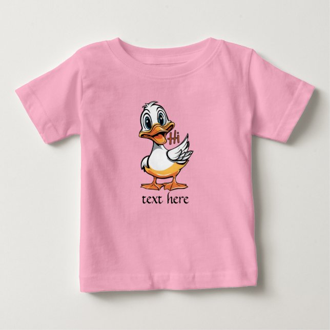 T-shirt canard drôle (Devant)