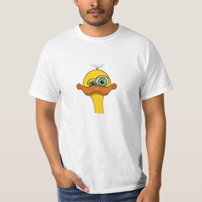 T-shirt Canard drôle de bande dessinée (Devant)