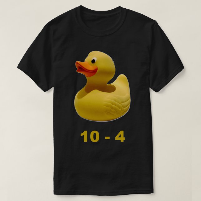 T-shirt Canard en caoutchouc 10 4 Convoi (Design devant)