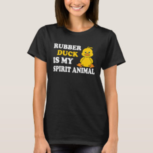 T-shirt Canard en caoutchouc canard de bain Rubberduck