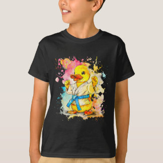 T-shirt Canard en caoutchouc Judo Kickboxing Taekwondo Nat