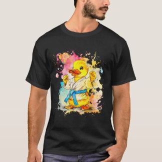 T-shirt Canard en caoutchouc Judo Nature Kickboxing Taekwo