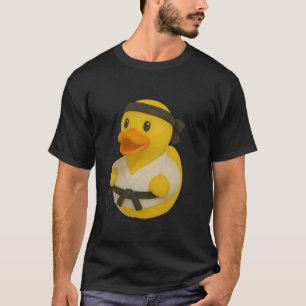 T-shirt Canard en caoutchouc Karaté Ducky Duckie Hommes Fe