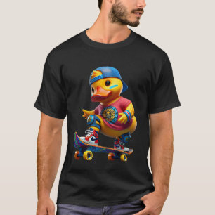 T-shirt Canard en caoutchouc skateboard Ducky Duckie Homme