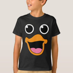 T-shirt Canard Jaune Visage Halloween Costume animal pour