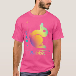 T-shirt Canard Lapin Illusion d'optique Science Nerd Math