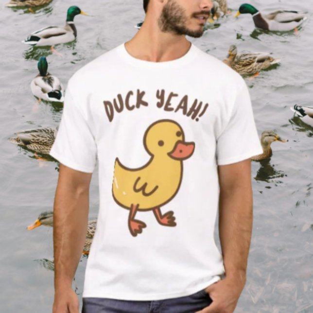 T-shirt Canard Ouais! (Créateur téléchargé)