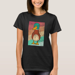 T-shirt Canard Retro Graphisme Canard Whisperer Canard