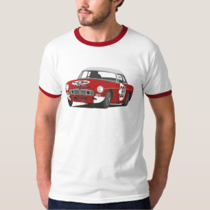 T-shirt Canard vintage classique de randonnée de voiture