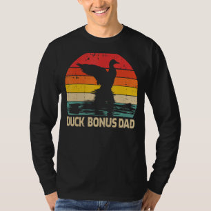 T-shirt Canard Vintage Retro Bonus de canard papa Fête des