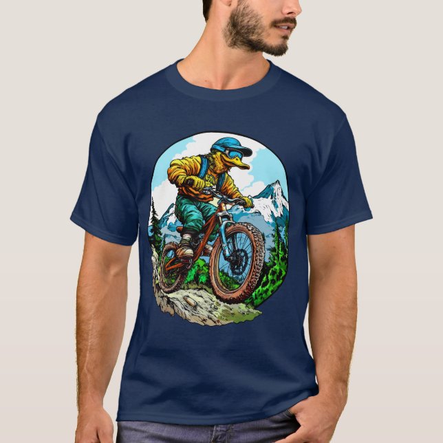 T-shirt canard VTT (Devant)