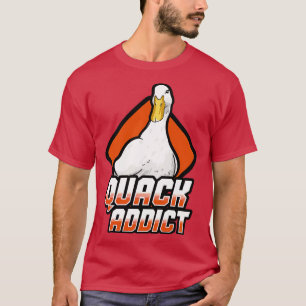 T-shirt Canards Addict Quack