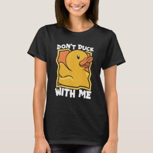 T-shirt Canards canards en caoutchouc Bain Canard jaune