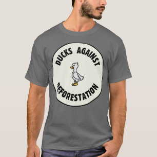 T-shirt Canards contre la déforestation Conservation des t