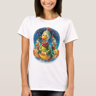 T-shirt Canards d'hiver
