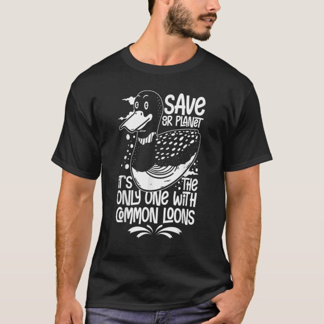 T-shirt Canards d'oiseaux de lard commun mignons 1 (Devant)