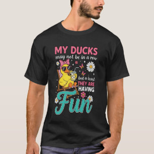 T-shirt Canards drôles pas en rang sarcastique drôle santé