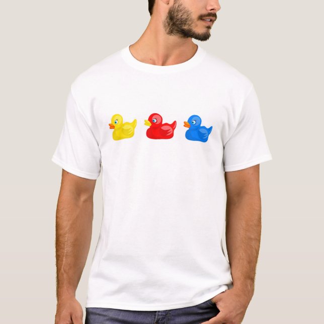 T-shirt Canards en caoutchouc (Devant)