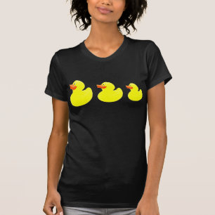 T-shirt canards jaunes
